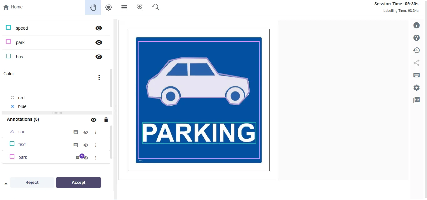 Review Screen