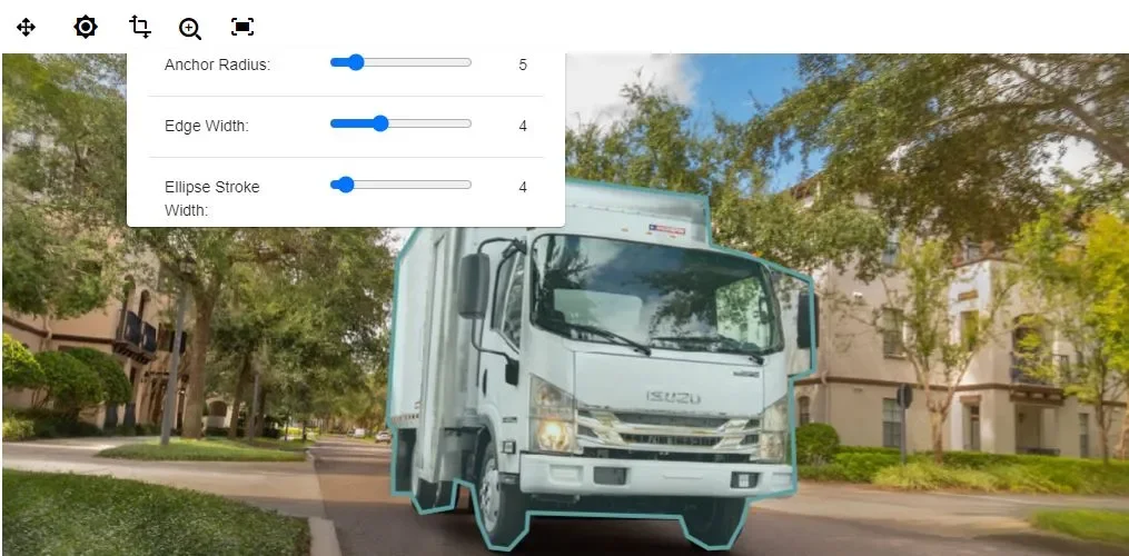 Radius Tool