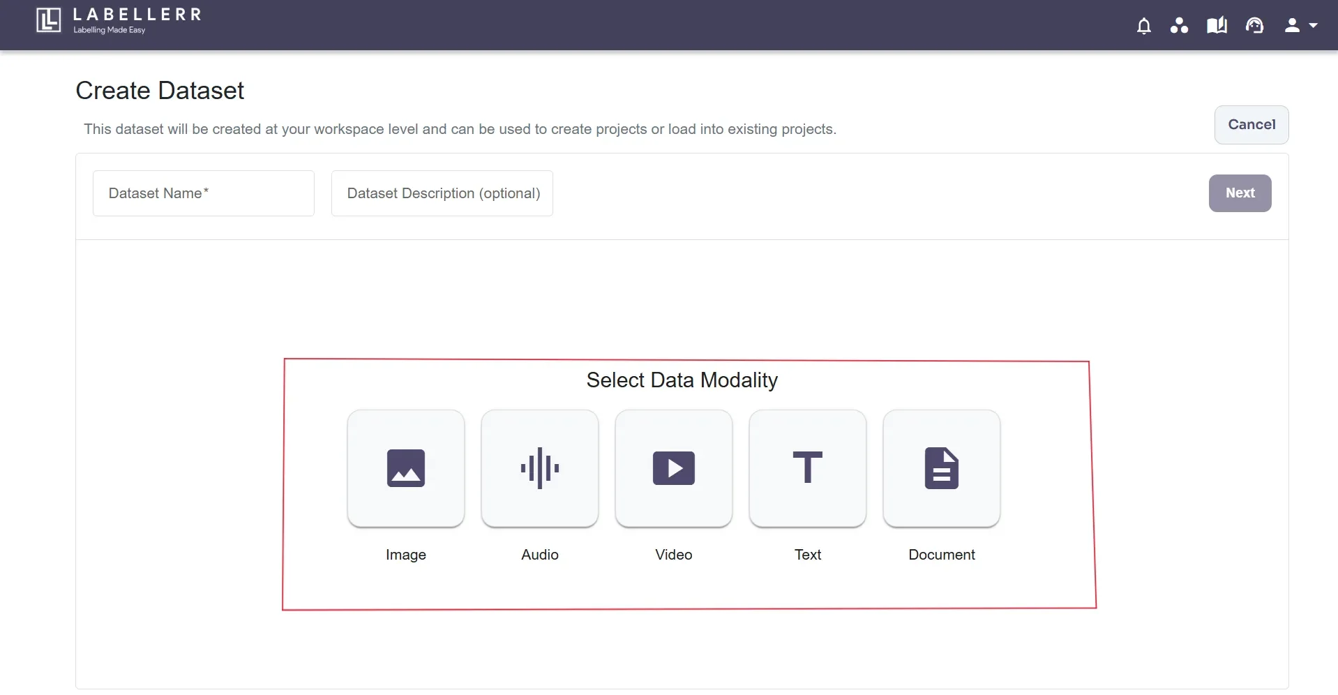 Dataset overview