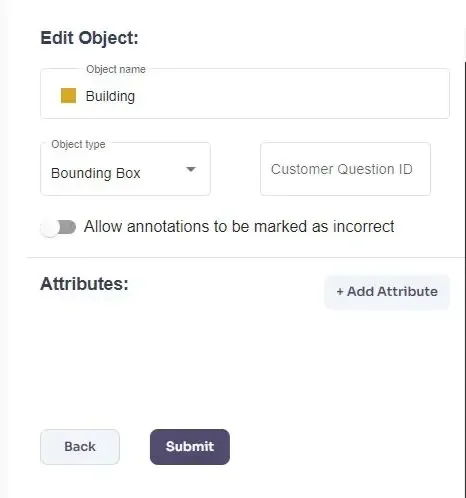Attribute interface 1