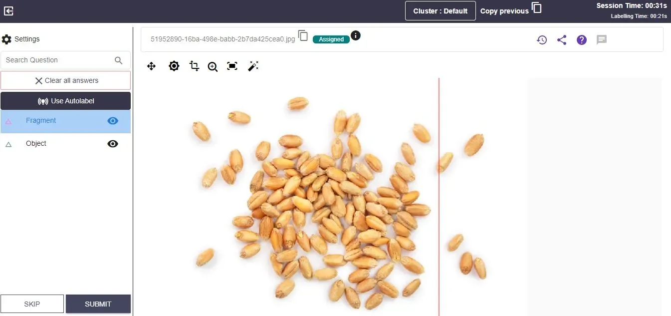 Use Autolabel