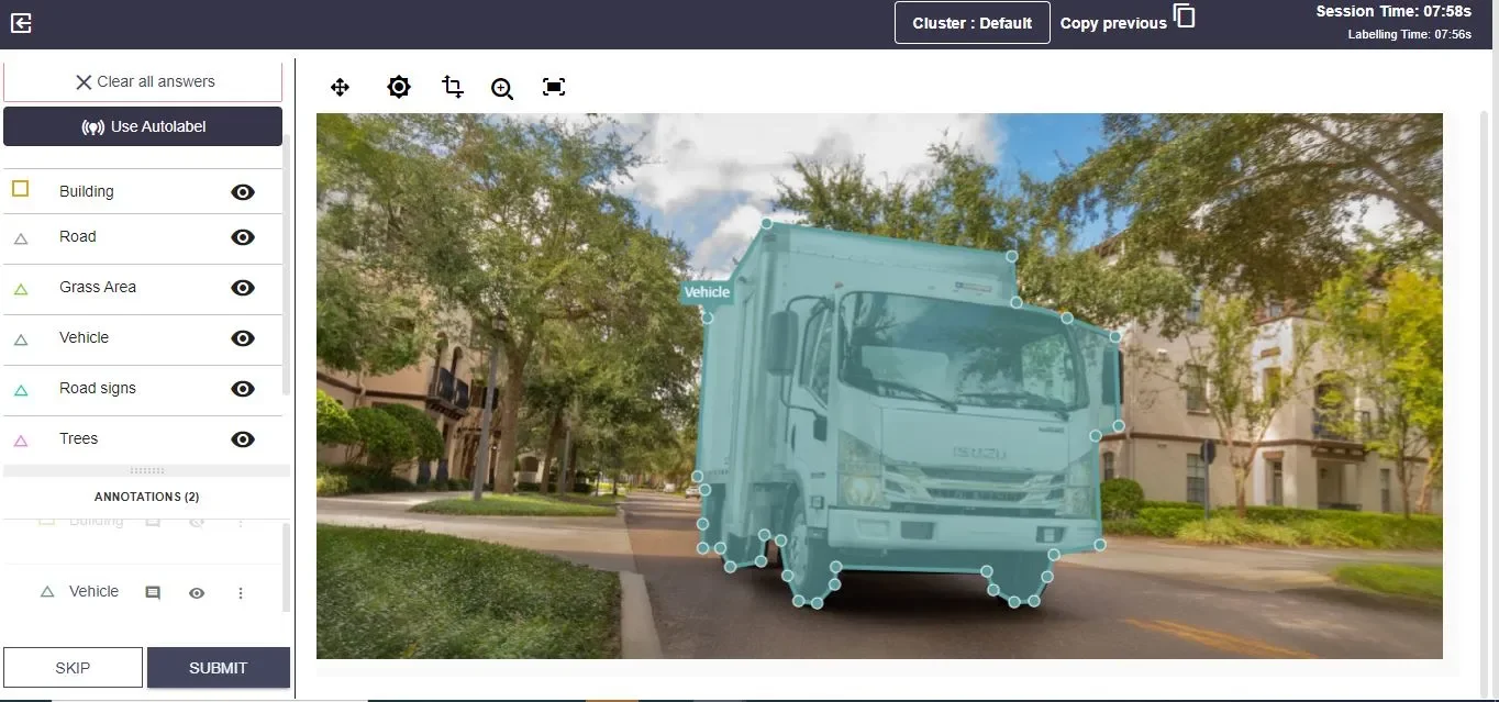 Polygon Annotation Example