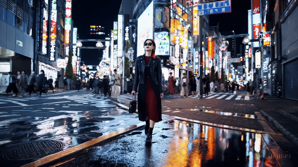 Tokyo walk gif