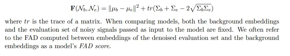 FAD formula