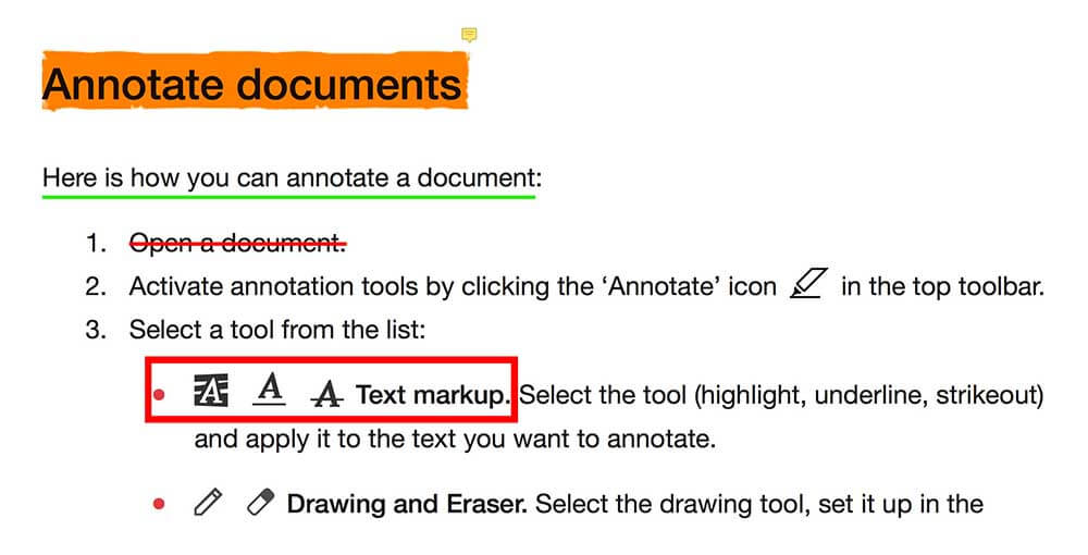 Text annotation