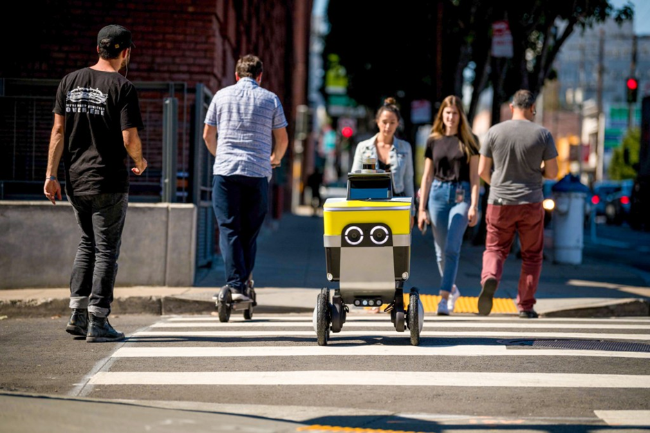Serve Robotics tests autonomous deliveries for Uber Eats in West Hollywood